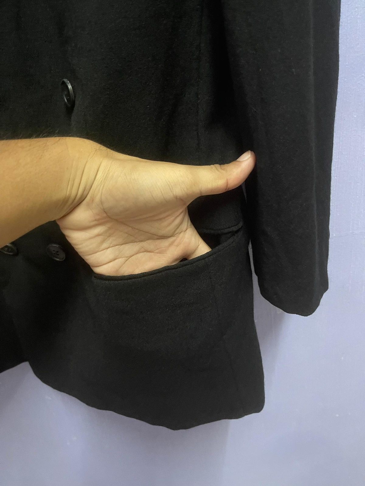 Giorgio Armani Georgio Armani Black Blazer Size 46R - 6 Thumbnail