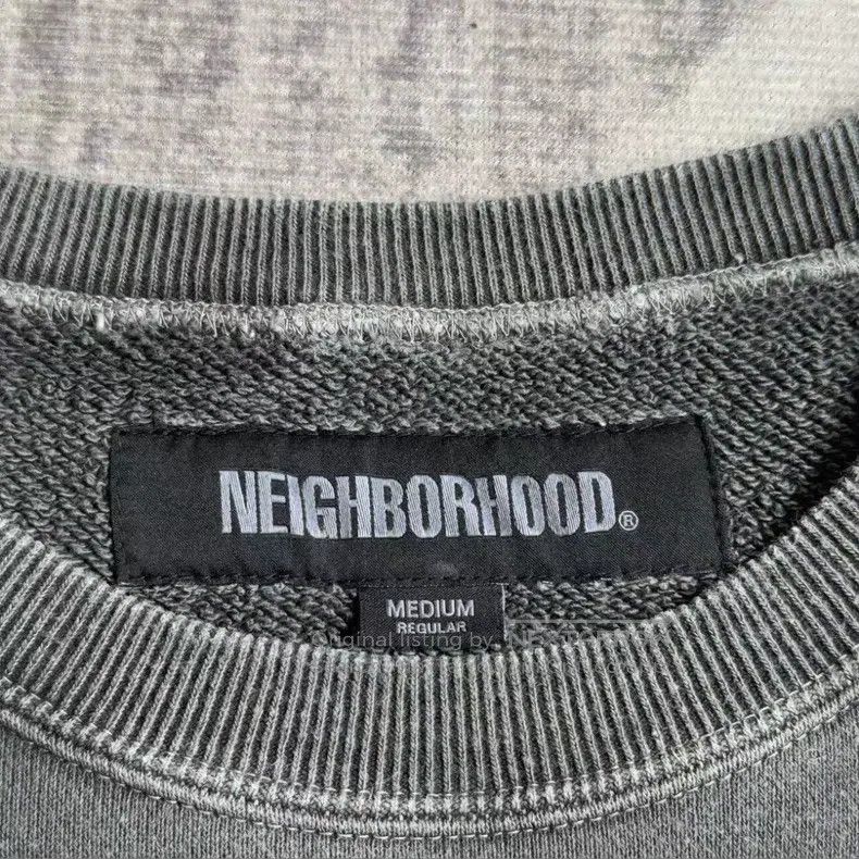 Neighborhood Neighborhood Washed Letter Batik Sweatshirt Size US M / EU 48-50 / 2 - 4 Thumbnail