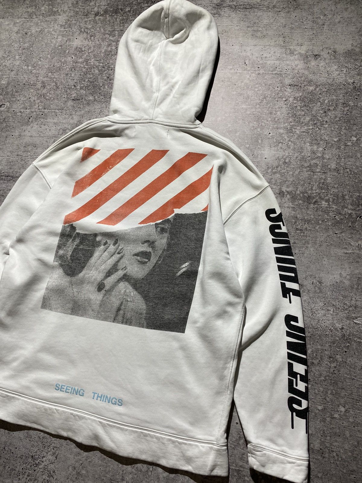 Off-White OFF WHITE Marilyn Monroe rare hoodie Size US M / EU 48-50 / 2 - 14 Thumbnail