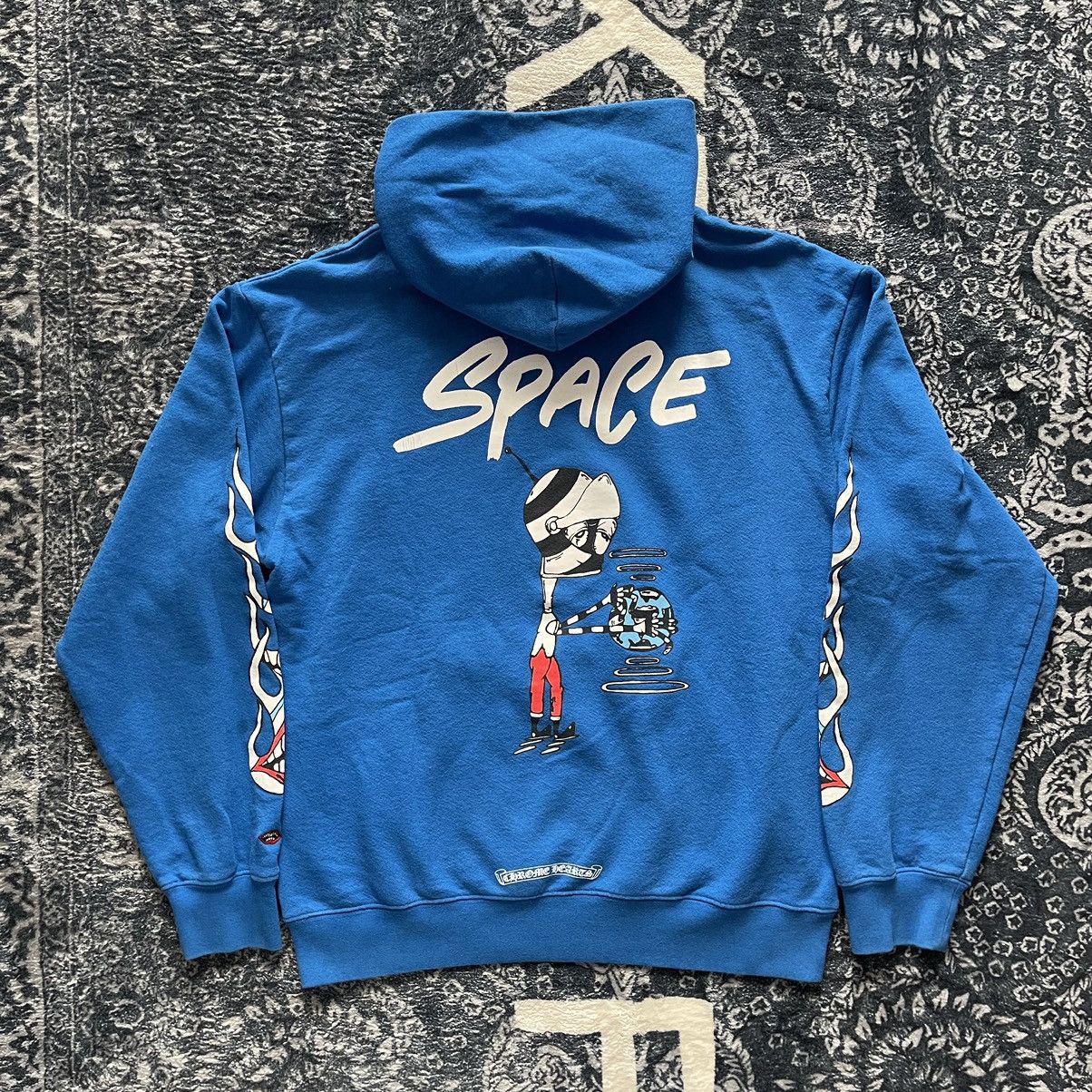 Chrome Hearts Chrome Hearts Matty Boy Space Hoodie - Blue | Grailed