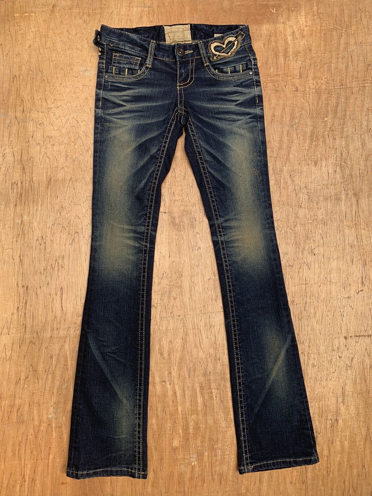 Lolita Jeans Lolita by Concert Club Streching Bootcuts Jeans Size 28" / US 6 / IT 42 - 7 Thumbnail