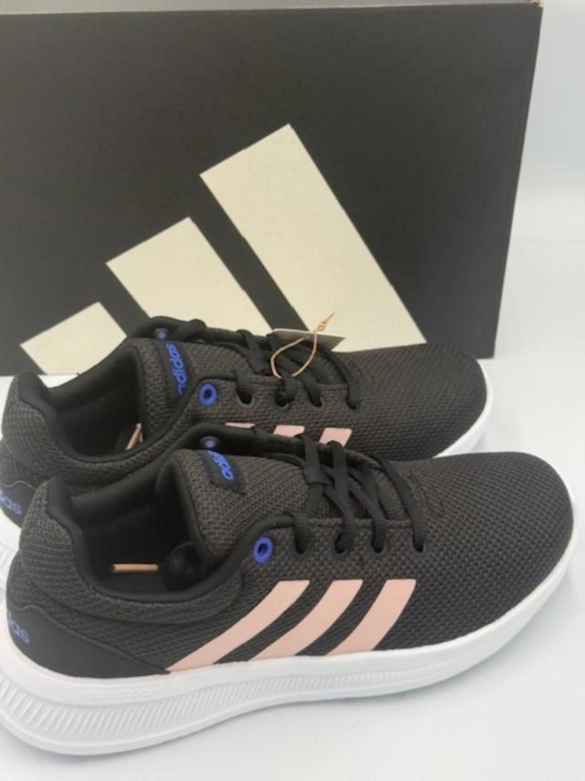 Adidas Adidas Lite Racer CLN 2.0 Black/Pink Running Shoes Size W7 Size US 7 / IT 37 - 4 Thumbnail