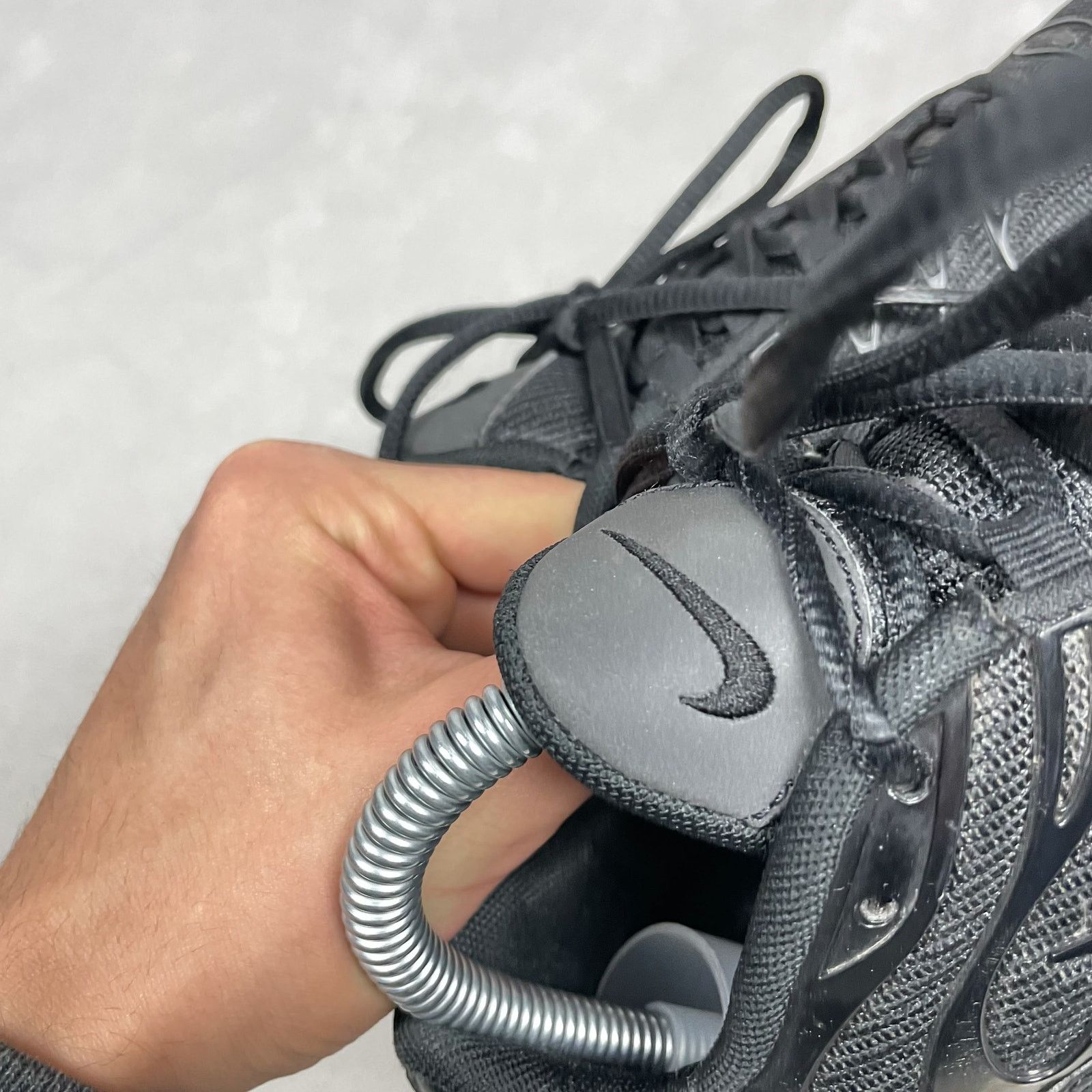 Nike Nike Air Max 97 Plus AH8144-001 Kids Black Sneaker Shoes 4.5 Size US 5.5 / EU 38 - 10 Thumbnail