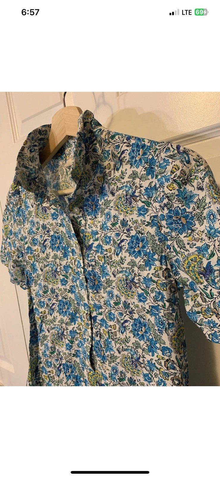 Loft Loft womens sz XSP maxi dress petite blue green Size XS / US 0-2 / IT 36-38 - 1 Thumbnail