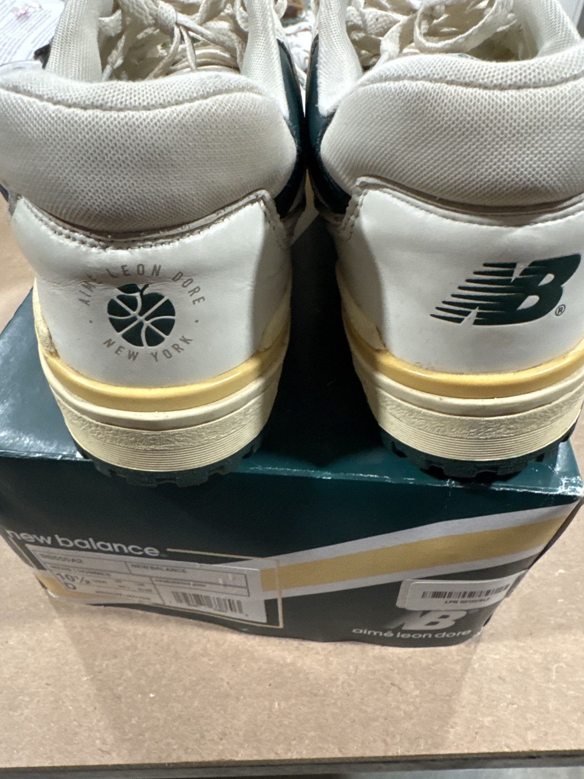 Aime Leon Dore × New Balance New balance ALD 550 green/yellow Size US 10.5 / EU 43-44 - 5 Thumbnail