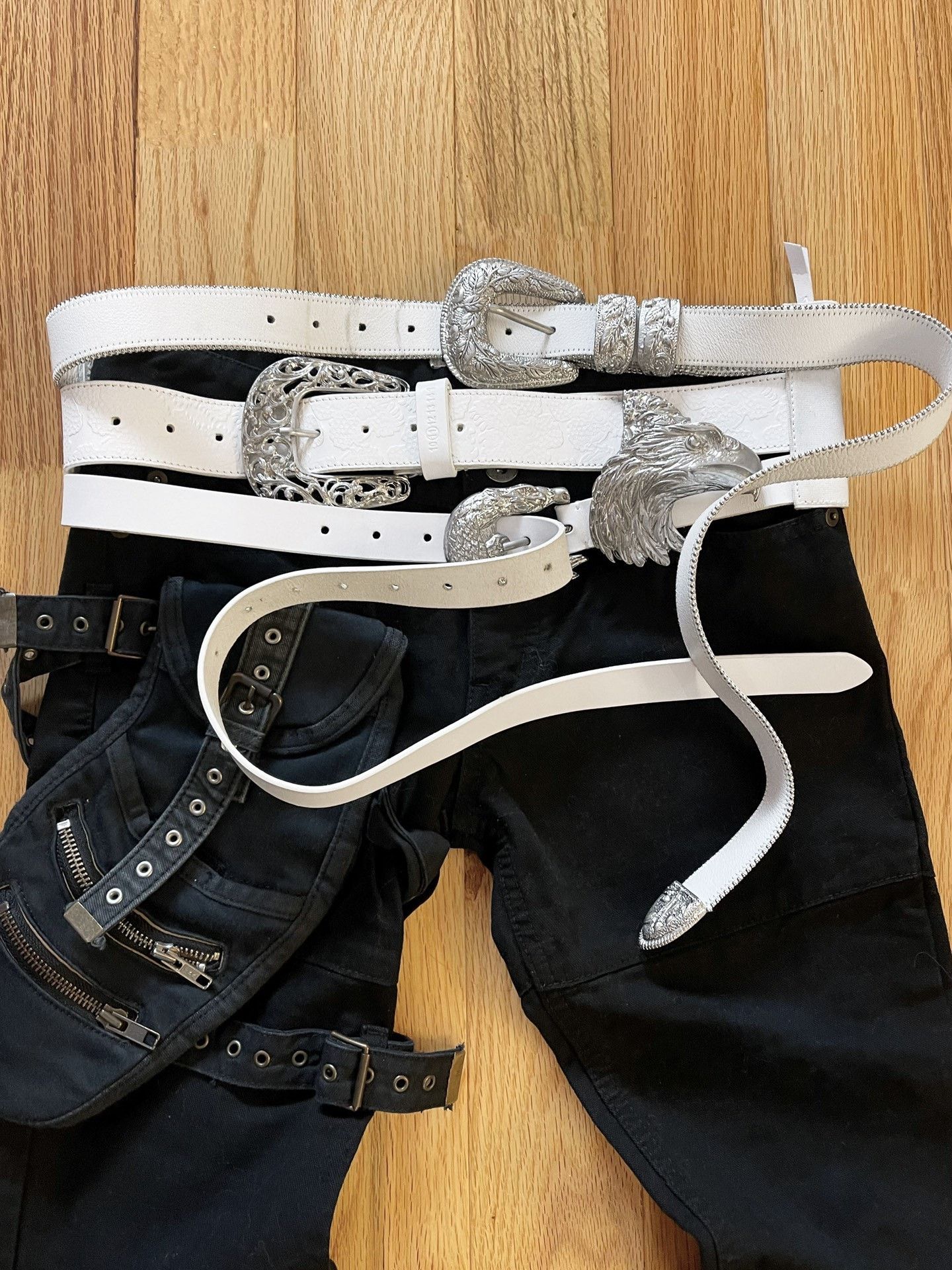 Maison Margiela Maison Margiela Eagle Carved Belt Size ONE SIZE - 1 Thumbnail