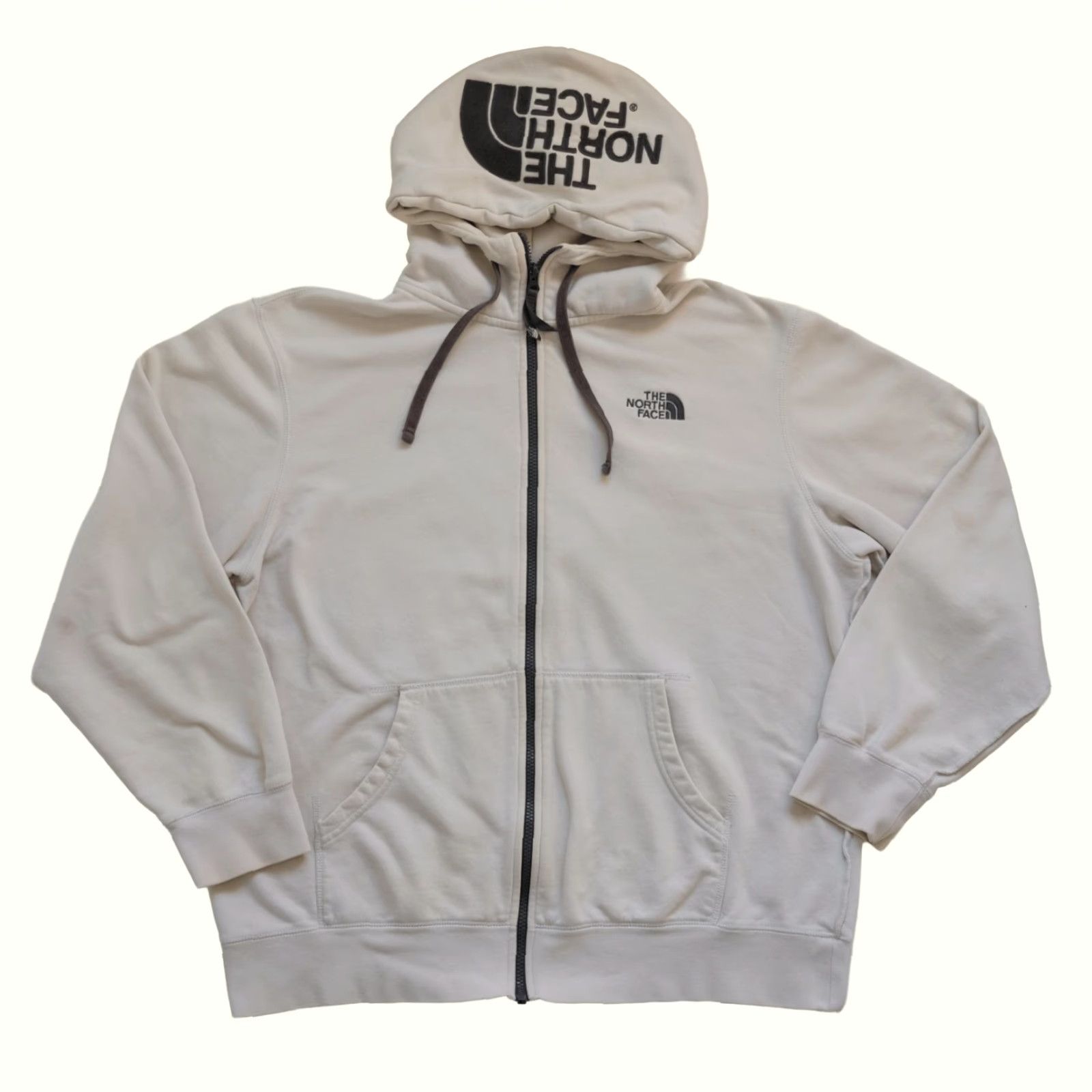 The North Face VINTAGE The North Face VTG Y2K OUTDOOR ZIP HOODIE SWEATSHIRT CHAIN STITCH BEIGE SZ XL Size US XL / EU 56 / 4 - 2 Thumbnail