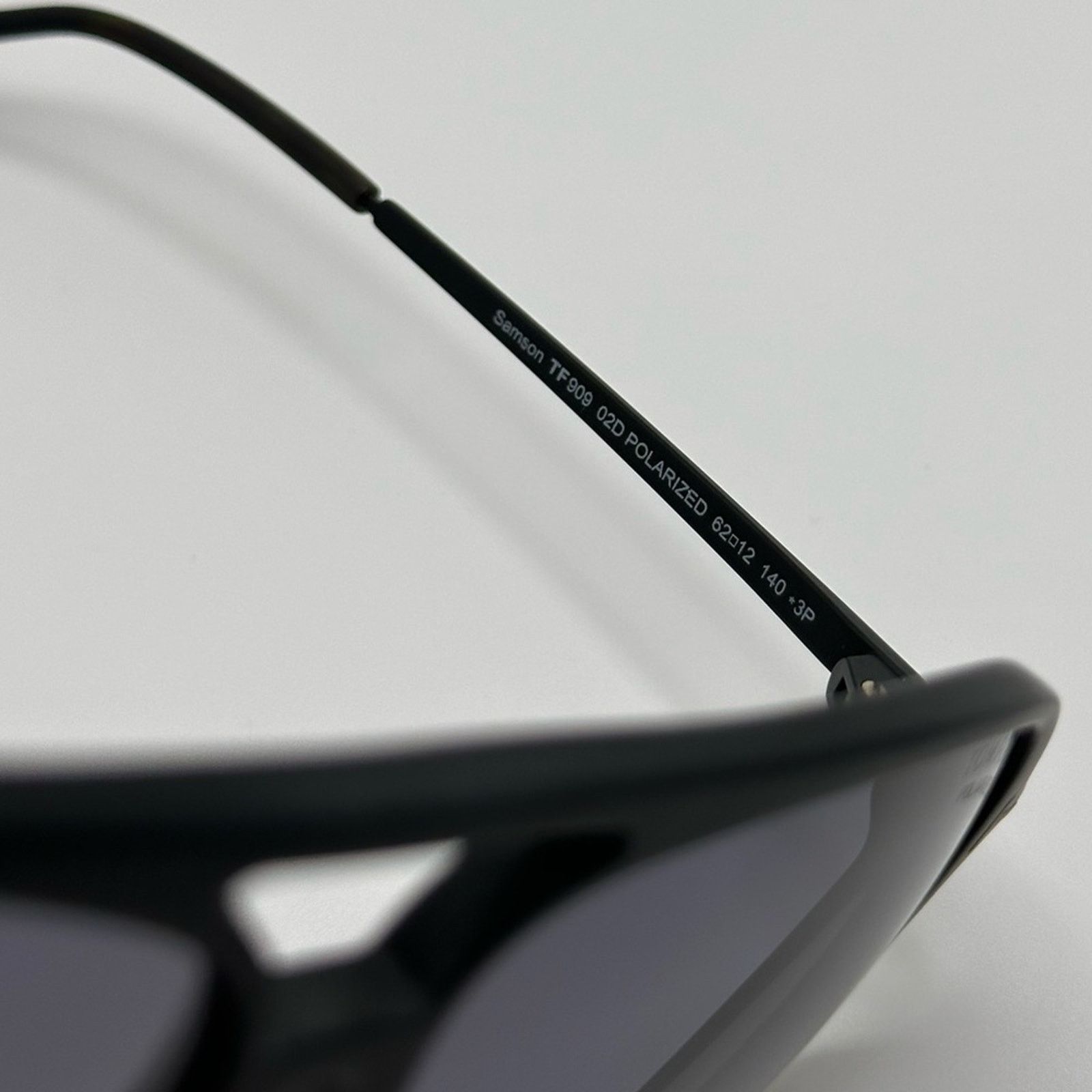 Tom Ford NEW TOM FORD Samson FT0909/S 02D Matte Black/Polarized Size ONE SIZE - 7 Thumbnail