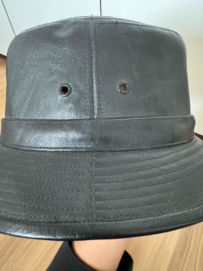 The Real McCoy's The Real McCoys Hat Leather Cap Size ONE SIZE - 3 Thumbnail