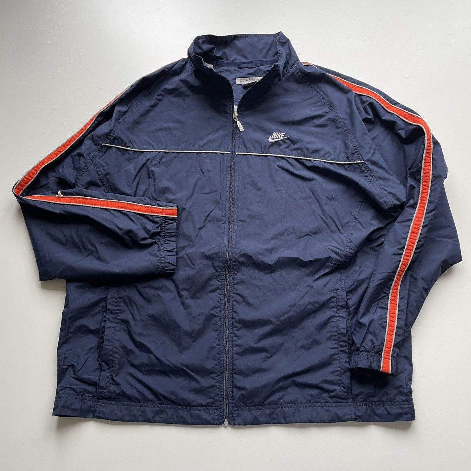 トップス 00s nike double zip track jacket y2k tec 00s nike double zip track jacket y2k tec