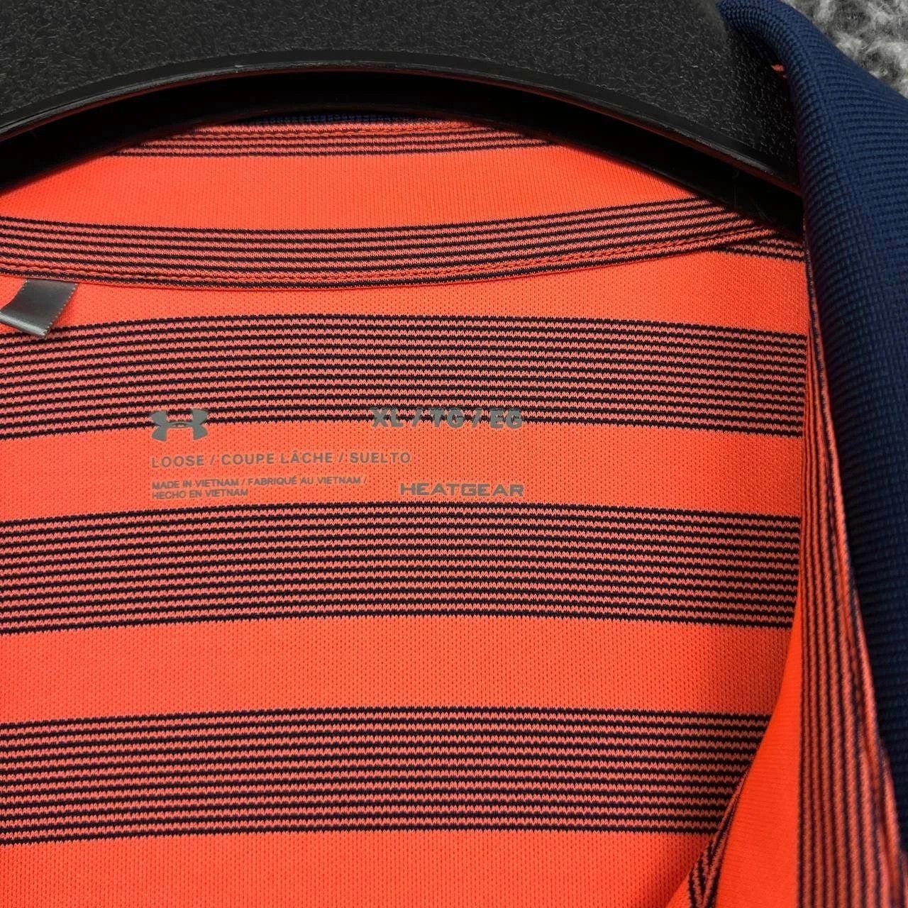 Under Armour Under Armour Golf Polo Shirt Men Striped Collared XL Size US XL / EU 56 / 4 - 2 Thumbnail