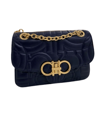 Salvatore Ferragamo o1s1rm0526 Size : OS / Crossbody Bag in Midnight Blue Size ONE SIZE - 1 Preview