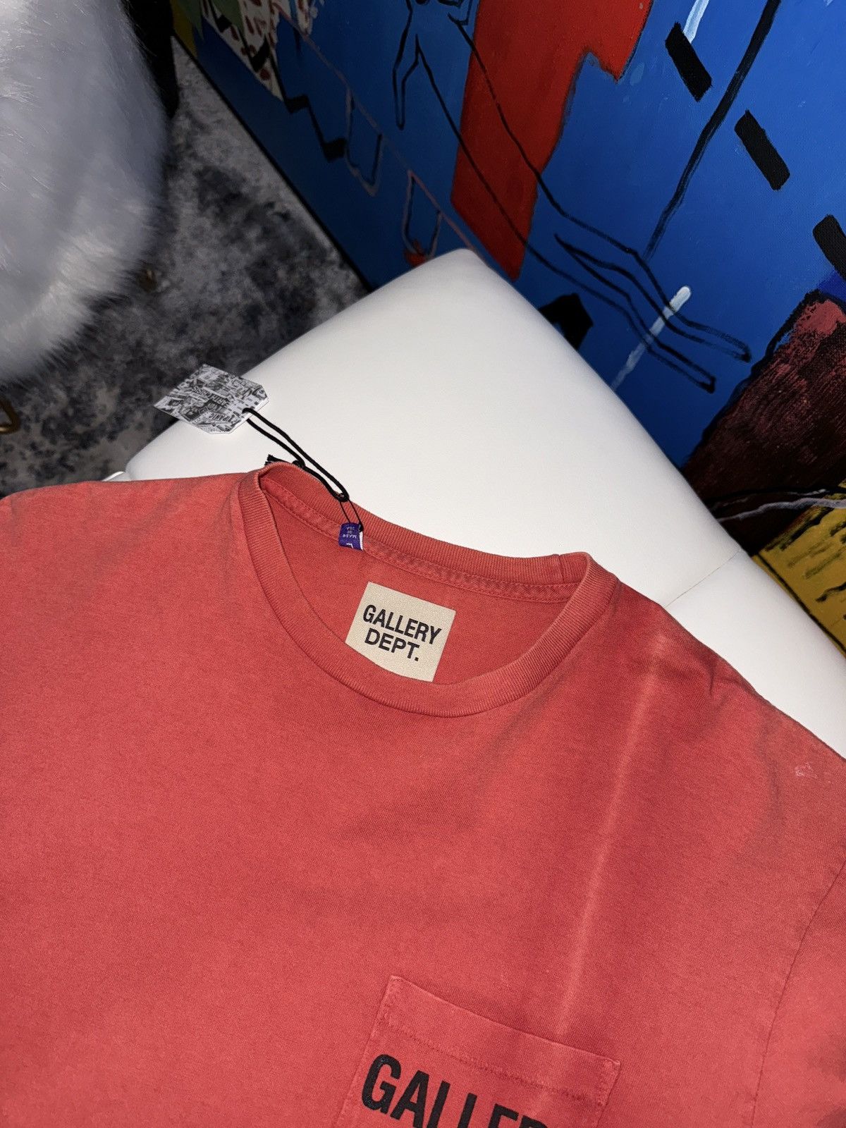Gallery Dept. Gallery dept paint splatter logo t shirt Size US M / EU 48-50 / 2 - 8 Thumbnail