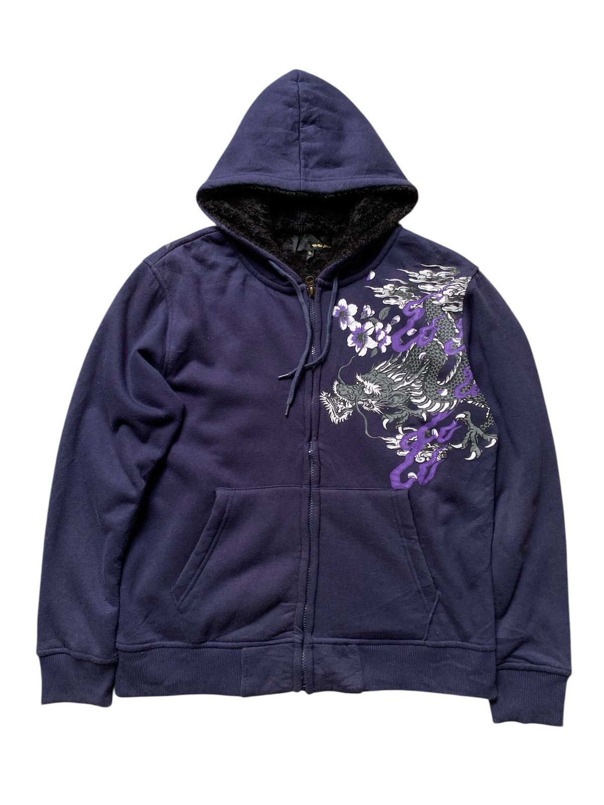 Bullet Noise Bullet Noise Japan Design Traditional Dragon Fur Hoodie Size US L / EU 52-54 / 3 - 1 Thumbnail