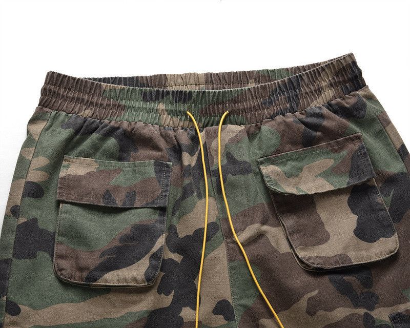 Japanese Brand × Vintage Denim Shorts Large Pocket Camouflage Workwear Size US 31 - 3 Thumbnail