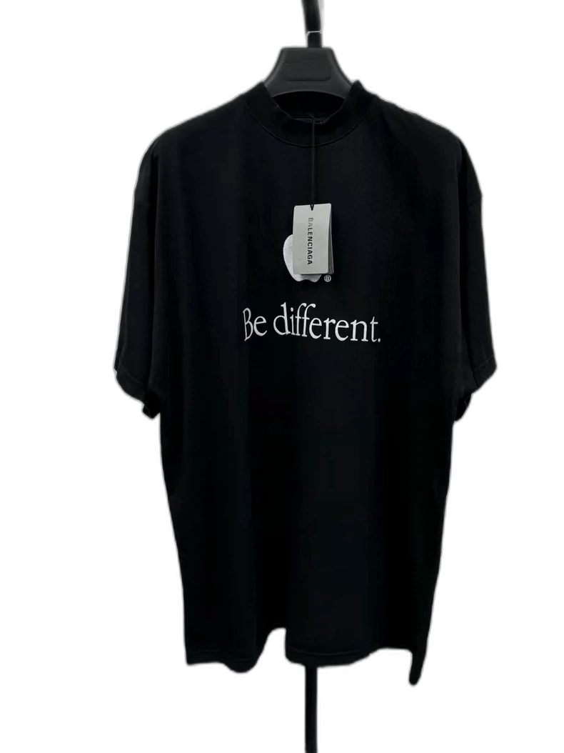 Balenciaga Balenciaga Be Different Graphic TShirt-2505 Size US S / EU 44-46 / 1 - 1 Thumbnail