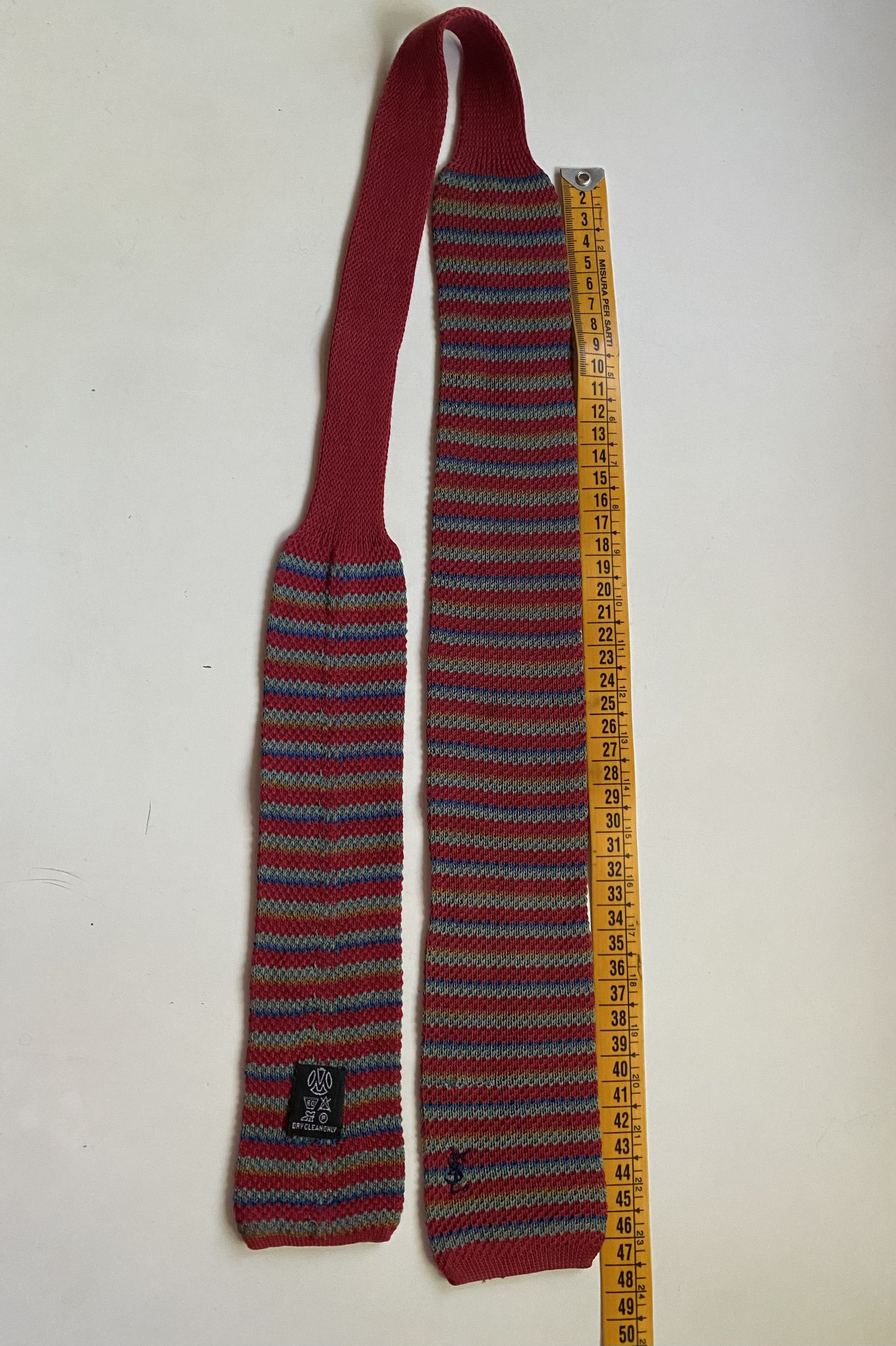 Yves Saint Laurent Vintage YSL Knit Tie Size ONE SIZE - 8 Thumbnail