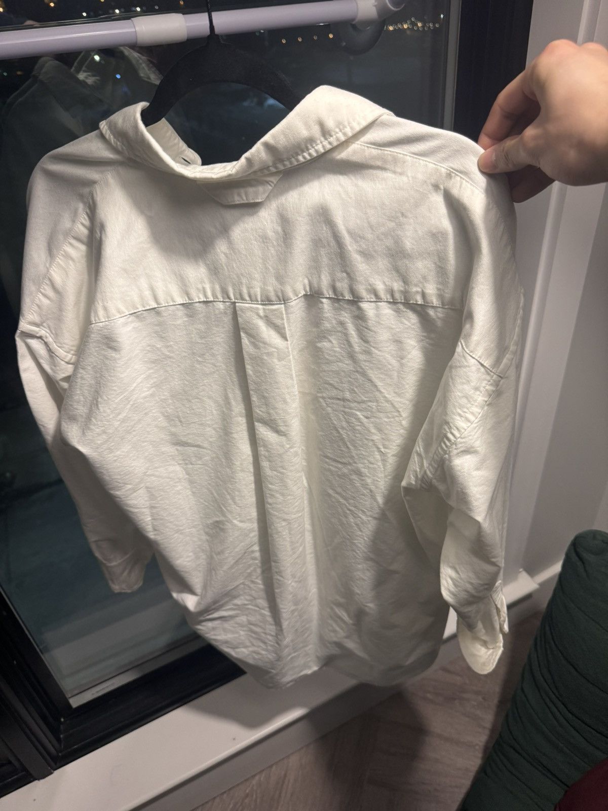 Muji Muji White Oversized Button-Up Shirt Size US XL / EU 56 / 4 - 2 Thumbnail