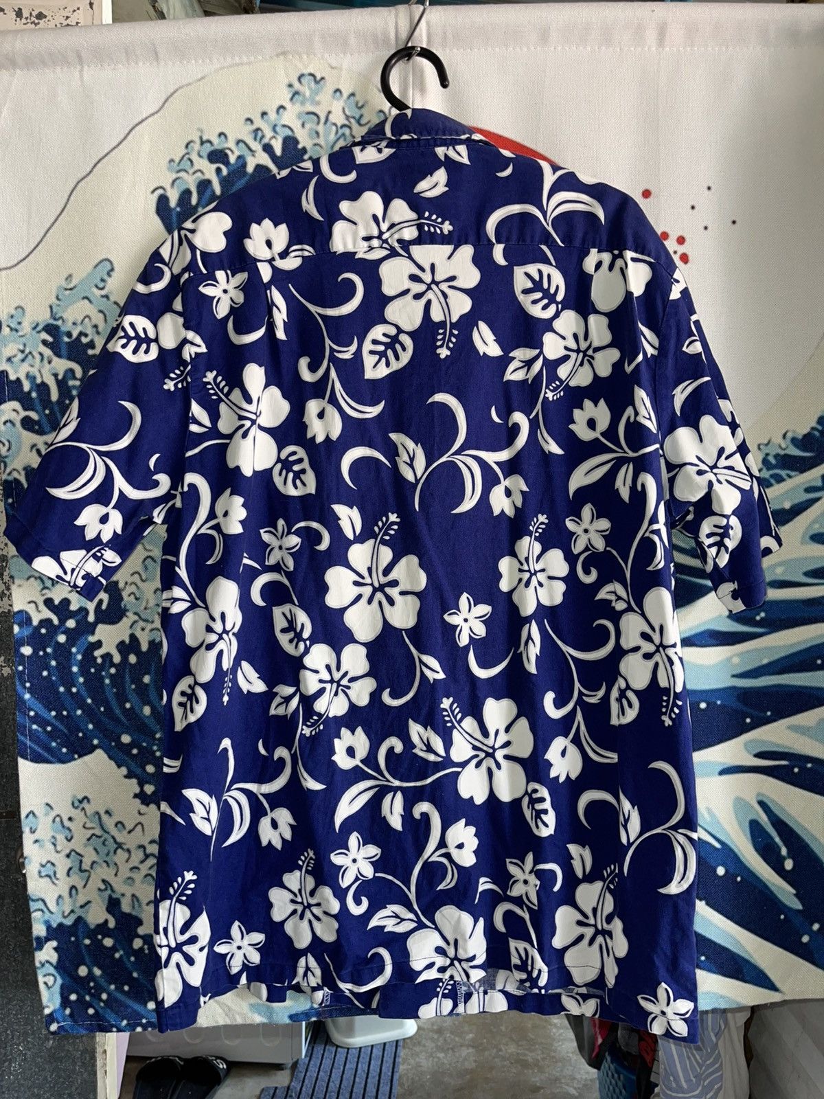 Vintage RJC HAWAIIAN SHIRT BLUE XL VINTAGE Size US XL / EU 56 / 4 - 2 Thumbnail