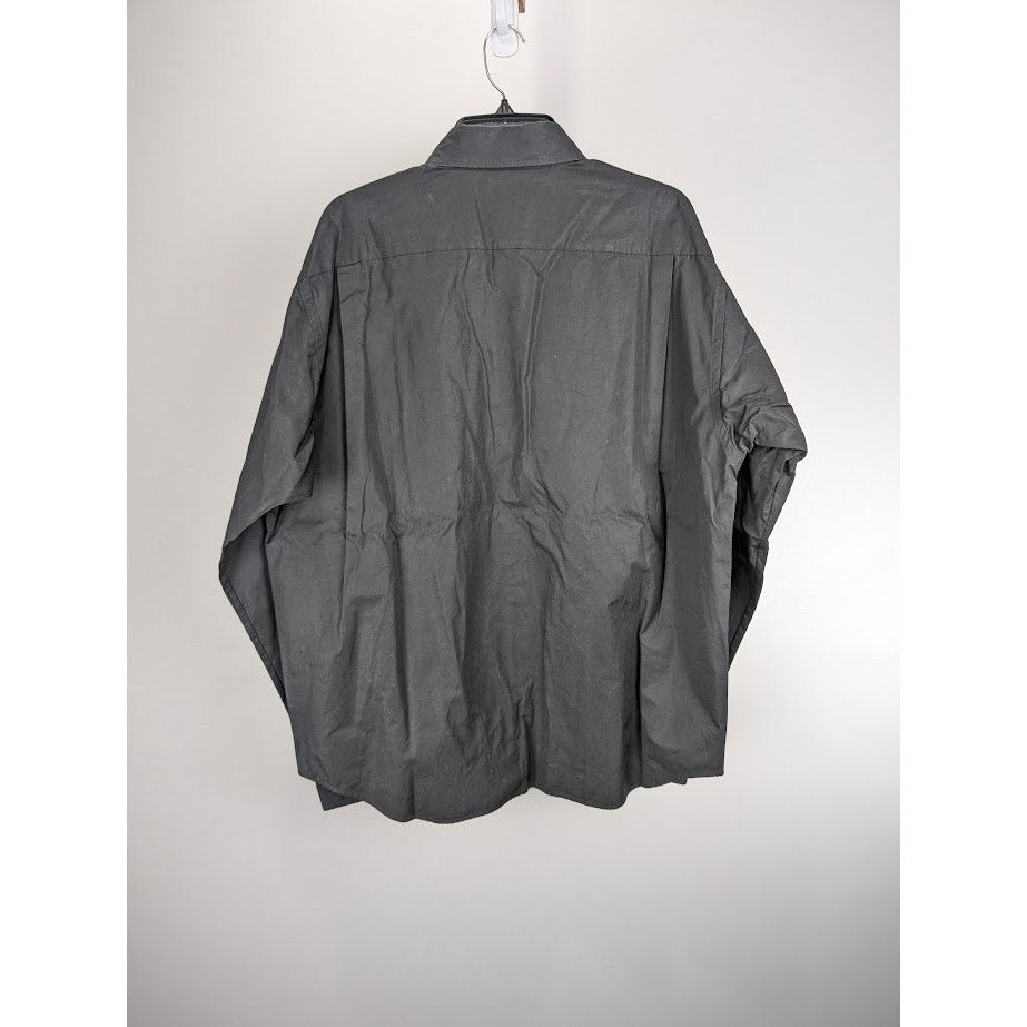 Balenciaga o1rshd1 Dress Shirt in Black Size US XS / EU 42 / 0 - 12 Thumbnail