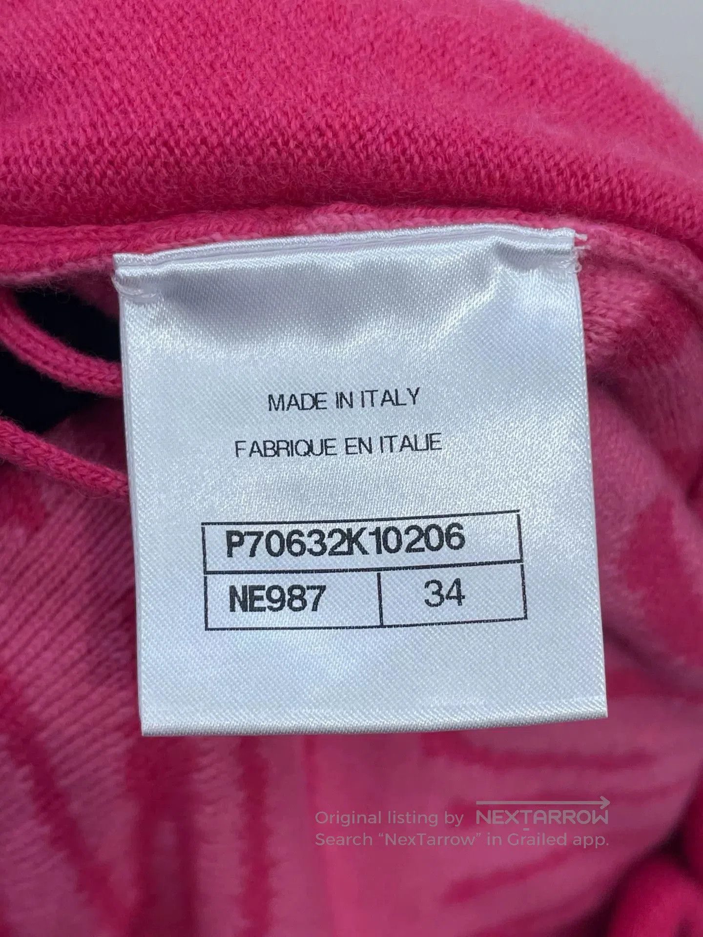 Chanel Chanel Ski Collection Cashmere Track Pants. Size 33" - 6 Thumbnail