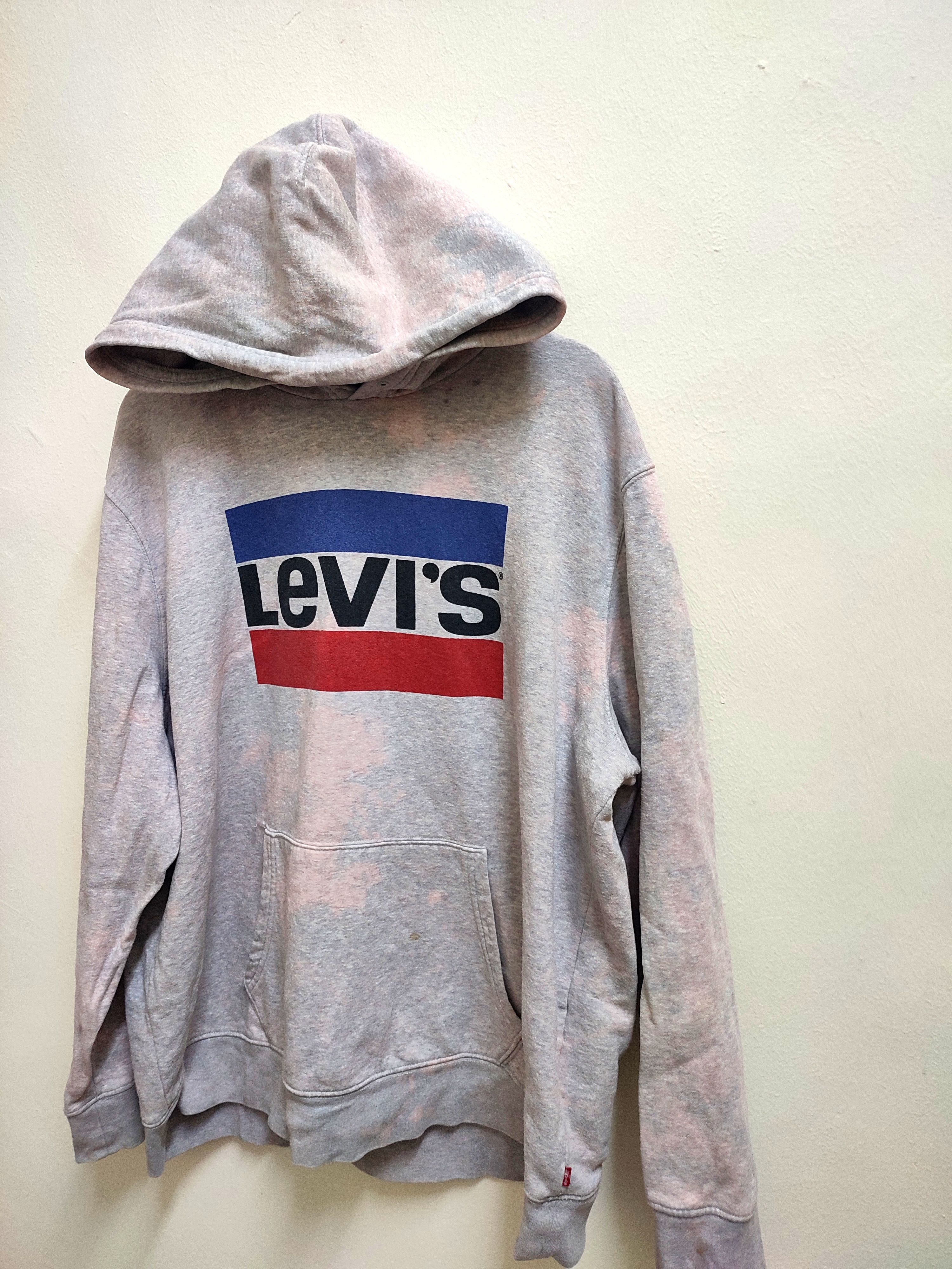 Levi's Vintage Levi's Acid Wash Hoodies Size US XL / EU 56 / 4 - 2 Thumbnail