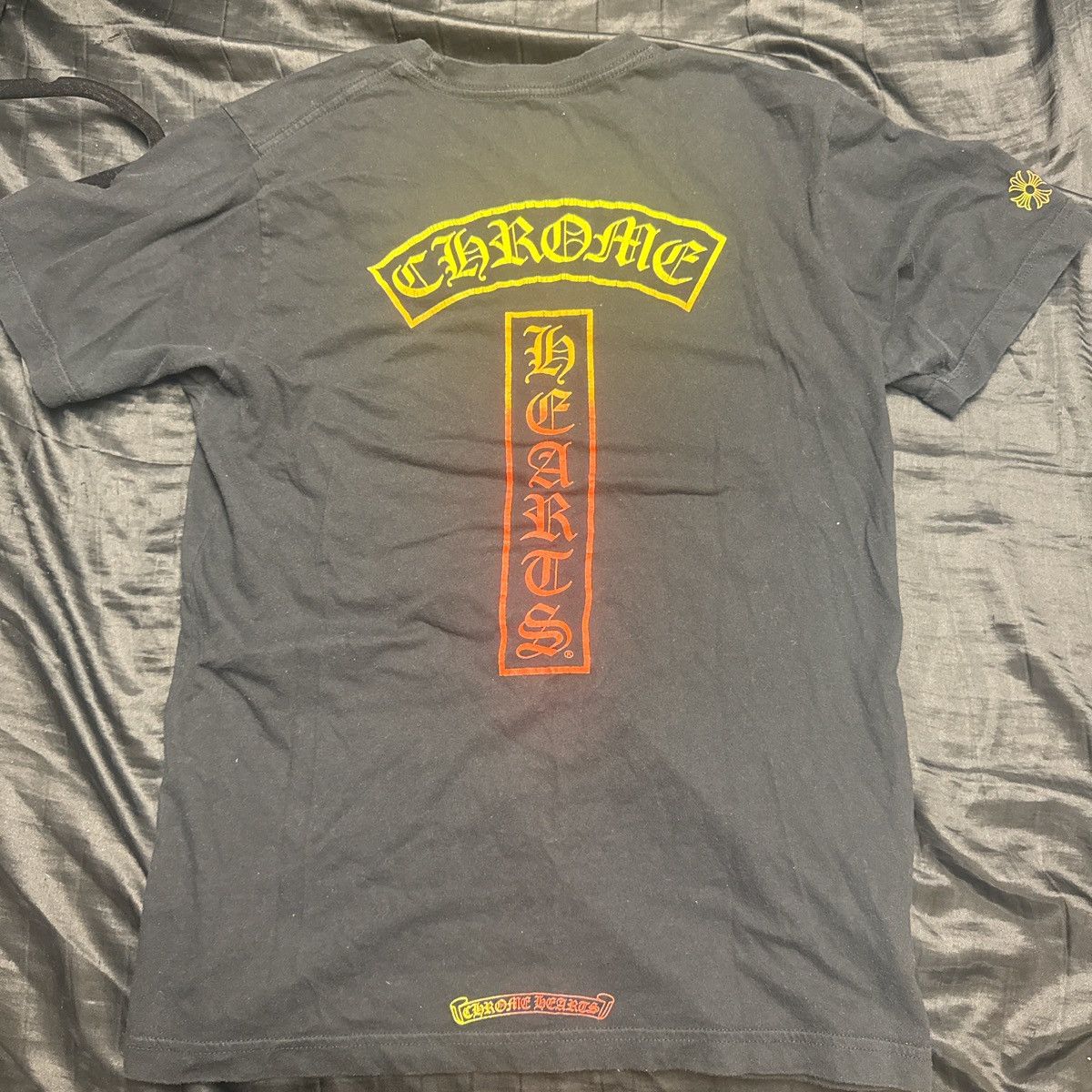 Chrome Hearts Chrome Hearts Gradient Logo T-Shirt Black Size US M / EU 48-50 / 2 - 3 Thumbnail