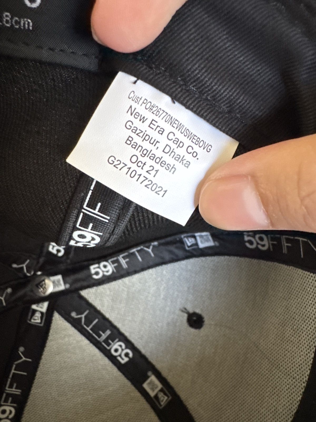 Supreme Supreme undisputed box logo new era fitted cap 7 1/8 Size ONE SIZE - 6 Thumbnail