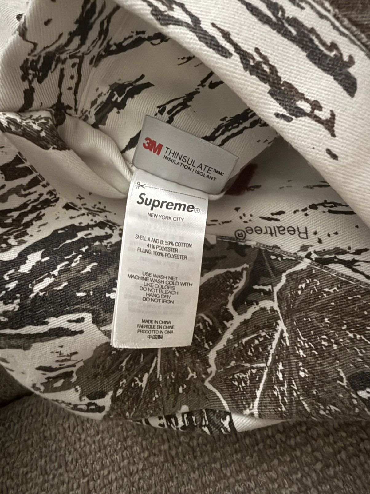 Supreme RealTree Reversible Quilted Jacket Size US S / EU 44-46 / 1 - 5 Thumbnail