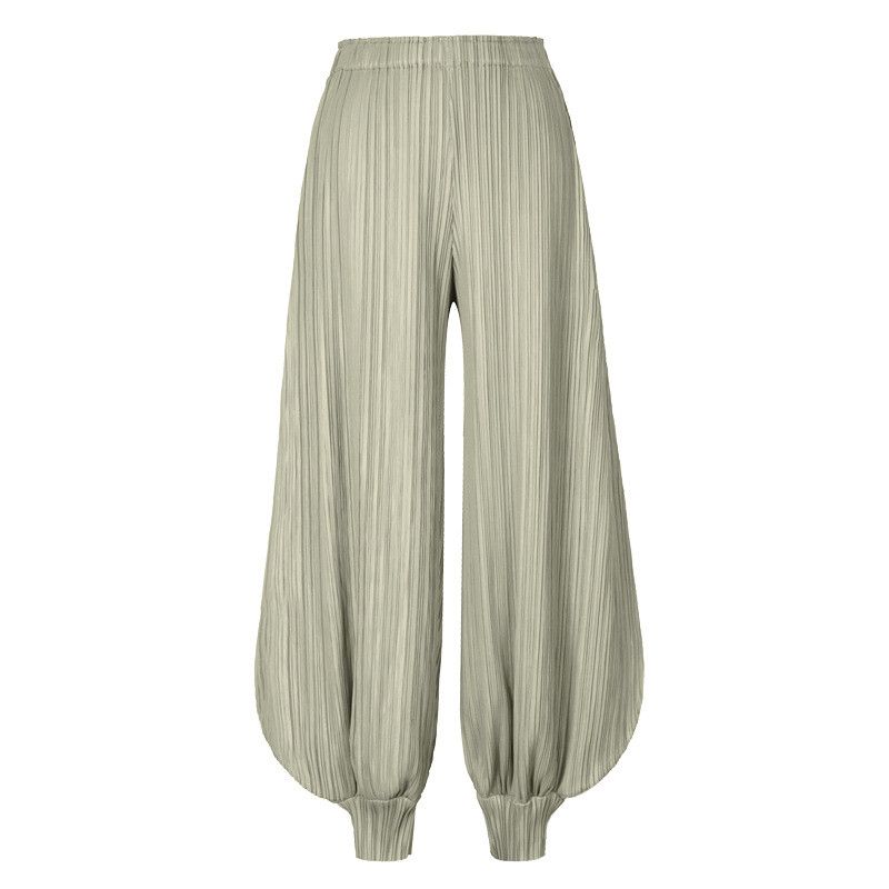 Japanese Brand Solid color bloomers, wide legged loose casual trousers Size 24" / US 00 / IT 34 - 9 Thumbnail