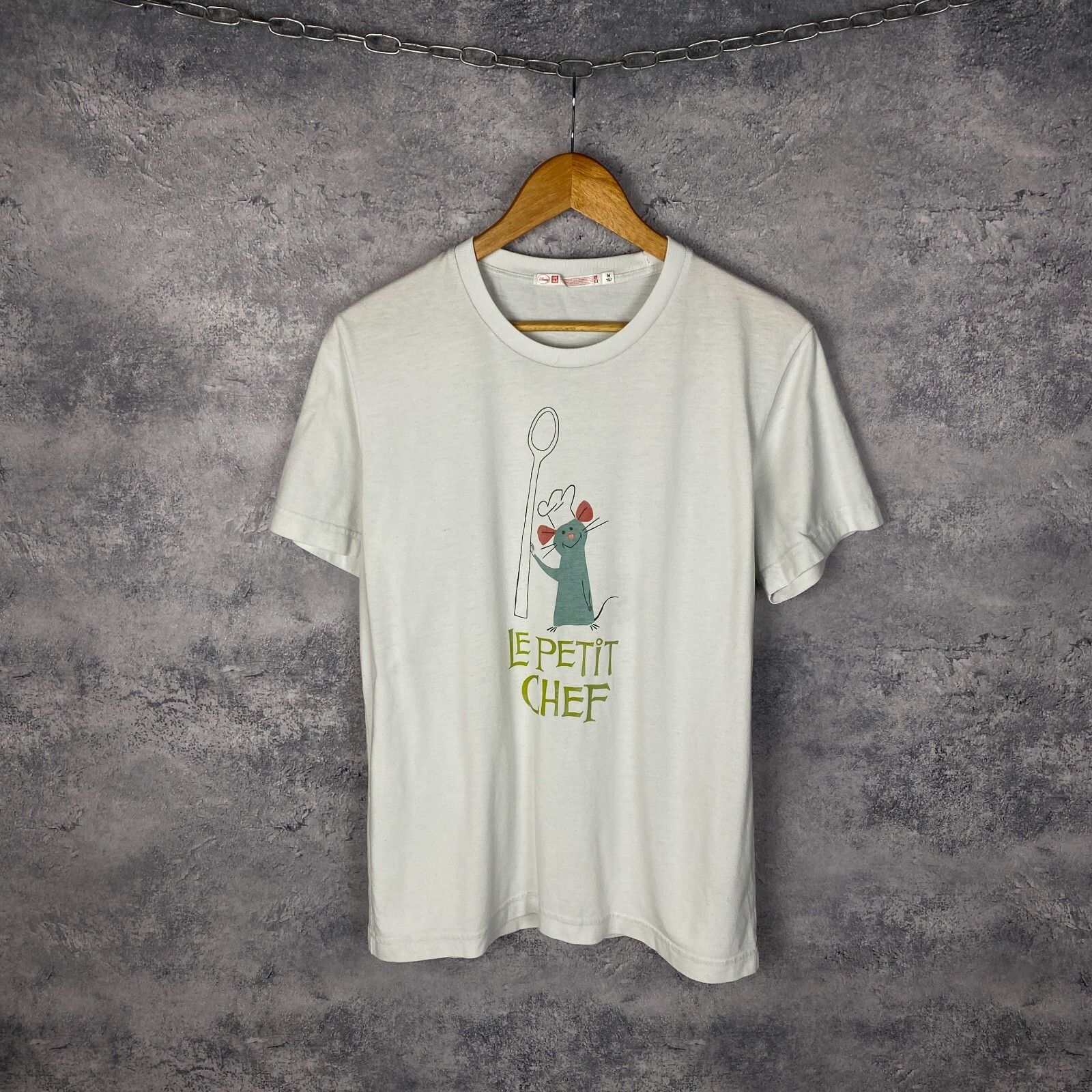 Uniqlo UniQlo Disney Tee Le Petit Chef Men's Size M White ` Size US M / EU 48-50 / 2 - 1 Thumbnail