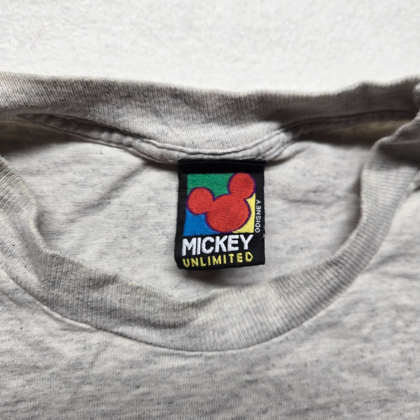 Mickey Unlimited VINTAGE Mickey Unlimited Mickey Mouse Gray Graphic T-Shirt Adult Men 2XL 80s Disney Regular Fit Size US XXL / EU 58 / 5 - 2 Thumbnail