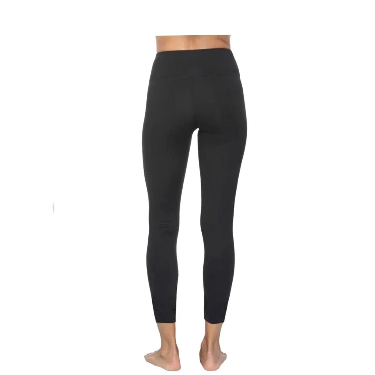 Vintage Felina Leggings Women XL Black Velvety Soft 7/8 High Waist Shaping 2 Pack Ankle Size 40" / US 18 - 6 Thumbnail