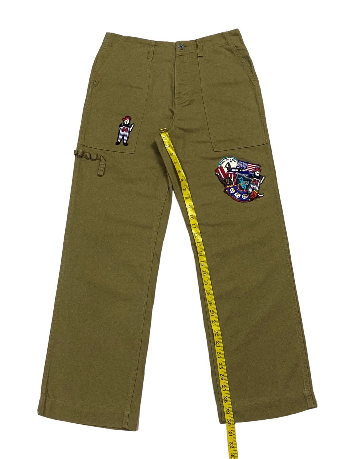 Issey Miyake Ne-Net By Issey Miyake Patch Baker Pants Size US 30 / EU 46 - 7 Thumbnail