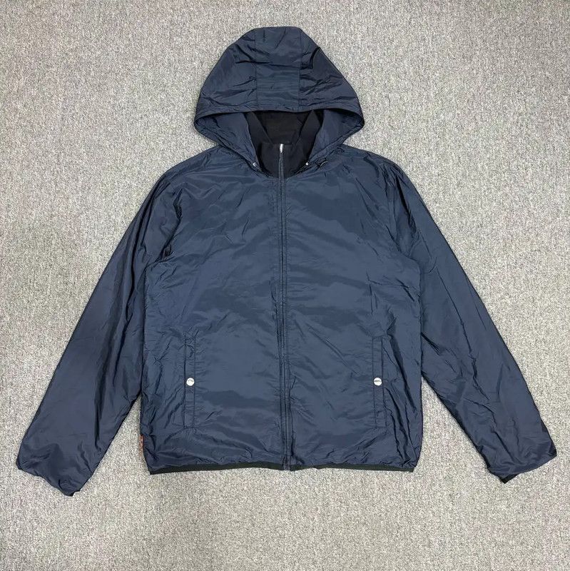 Prada Prada Blue Polyester Men's Jacket Size US XL / EU 56 / 4 - 1 Thumbnail