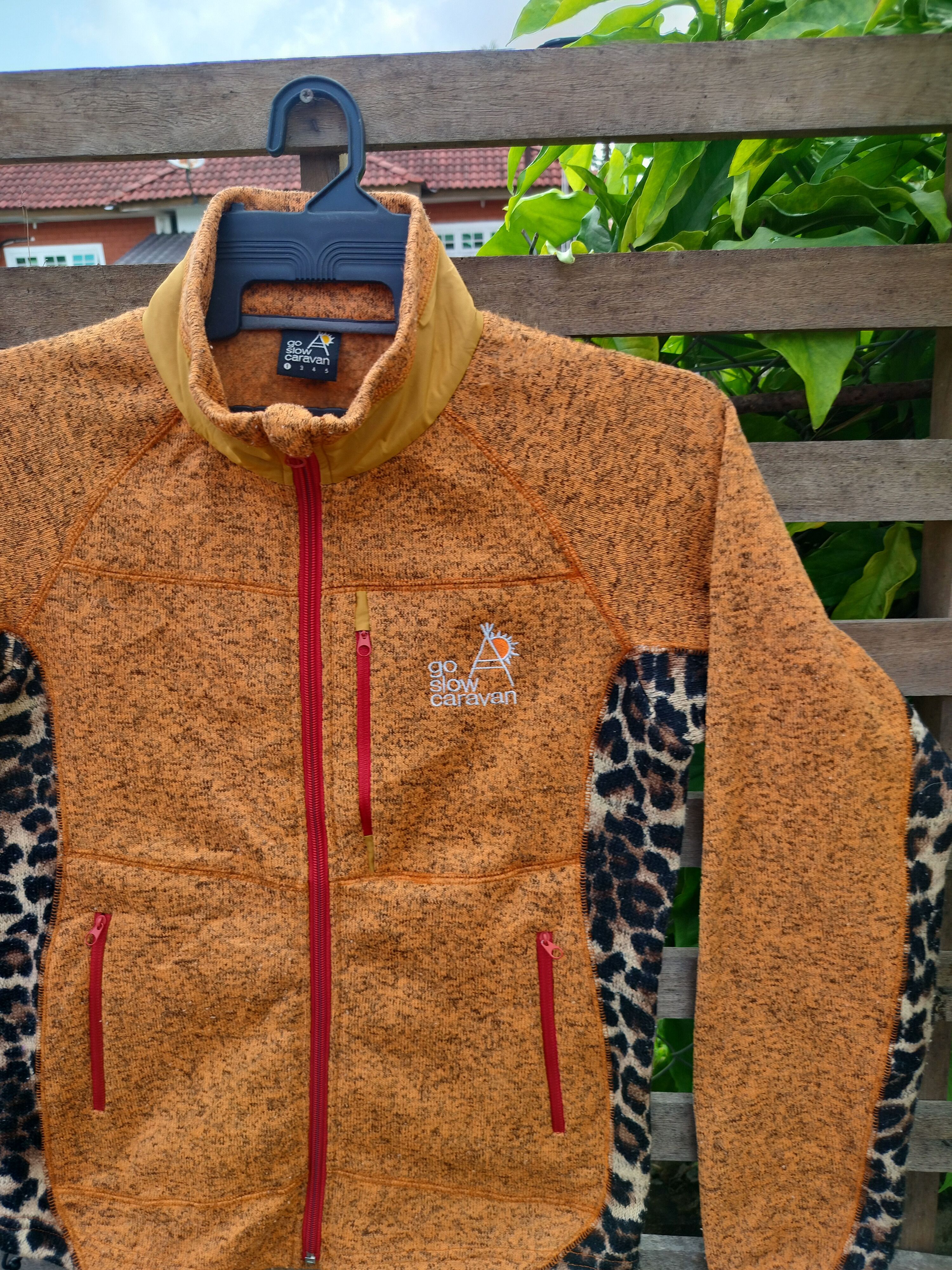 go slow caravan WILD!! GO SLOW CARAVAN LEOPARD 🐆 ZIPPER JACKET Size US S / EU 44-46 / 1 - 6 Thumbnail