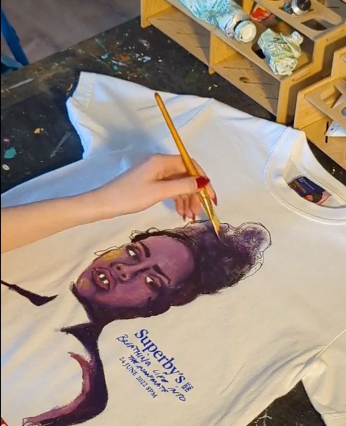KidSuper KidSuper Paint By Number T-Shirt Size US XXL / EU 58 / 5 - 5 Thumbnail
