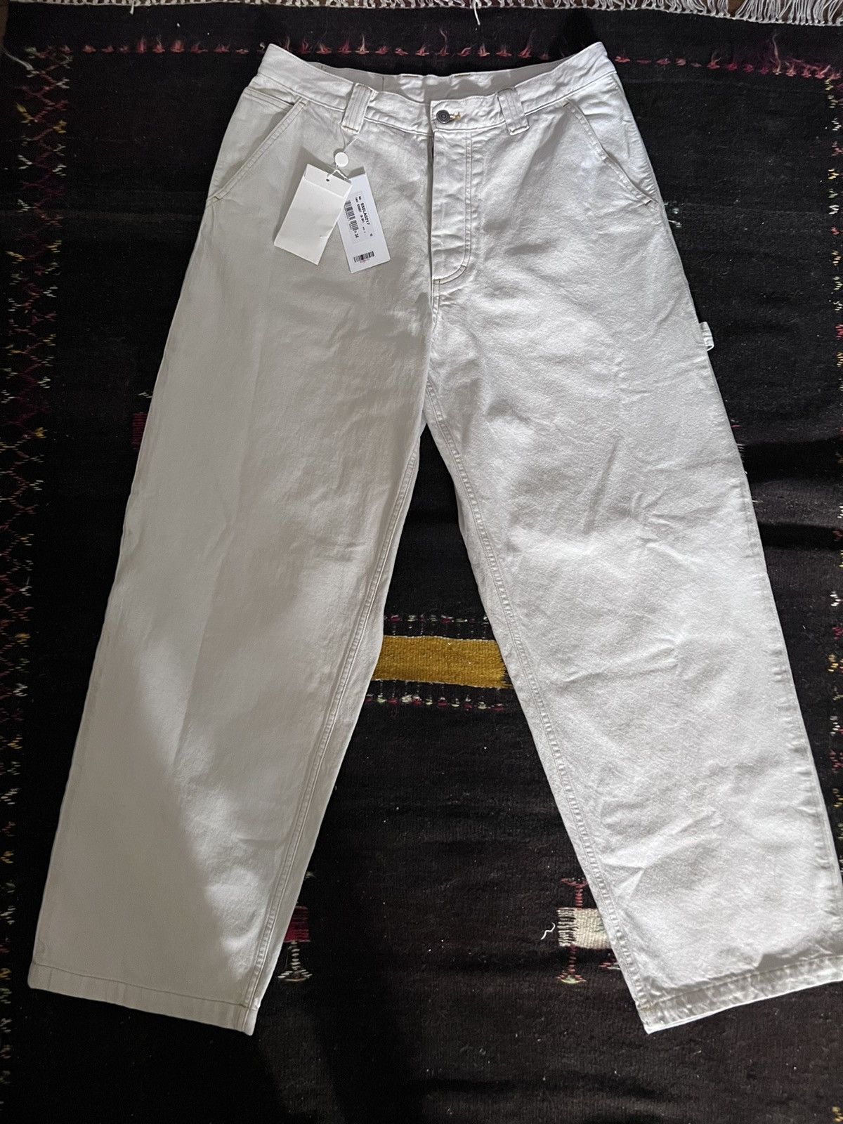Maison Margiela $1.9k FW23 baggy cargo jeans w/ hand-painted details, 34, IT Size US 34 / EU 50 - 1 Thumbnail