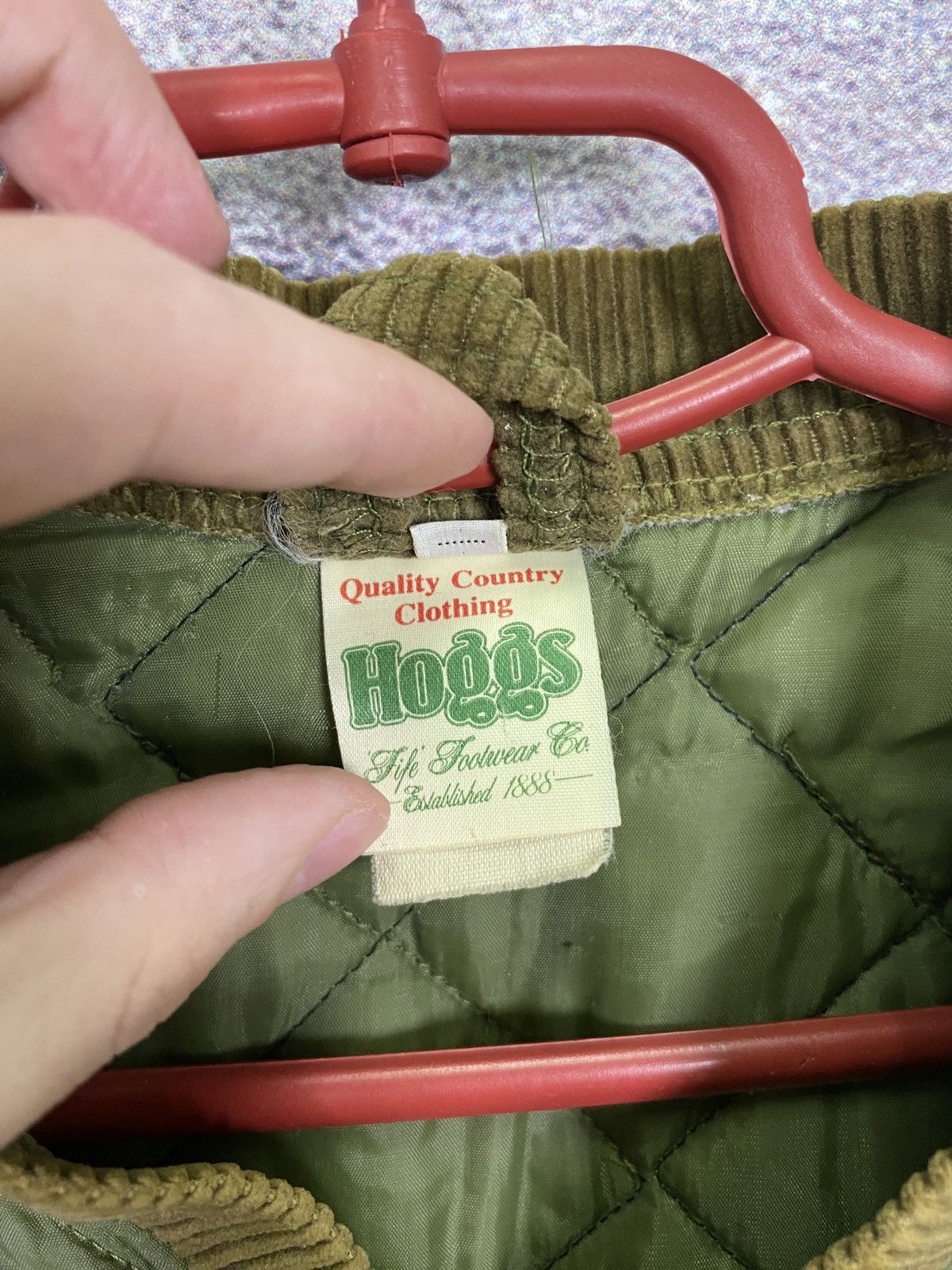 Barbour Vintage hunting vests Hoggs Barbour y2k hunted Size US L / EU 52-54 / 3 - 12 Thumbnail
