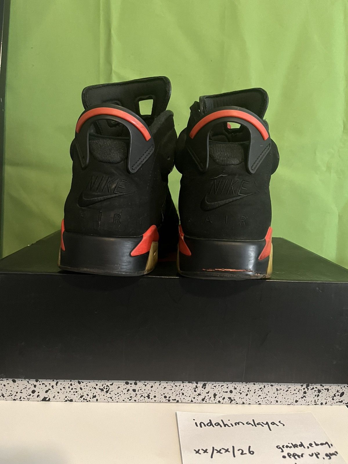 Nike Air Jordan 6 “Infrared Size US 9.5 / EU 42-43 - 3 Thumbnail