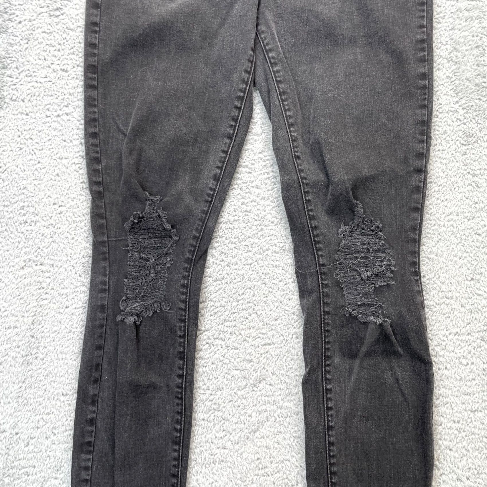 L'AGENCE VINTAGE L'AGENCE Jeans Womens 29 Black Skinny High Rise Cotton USA Made City Preppy Mens Womens Size 28" / US 6 / IT 42 - 5 Thumbnail