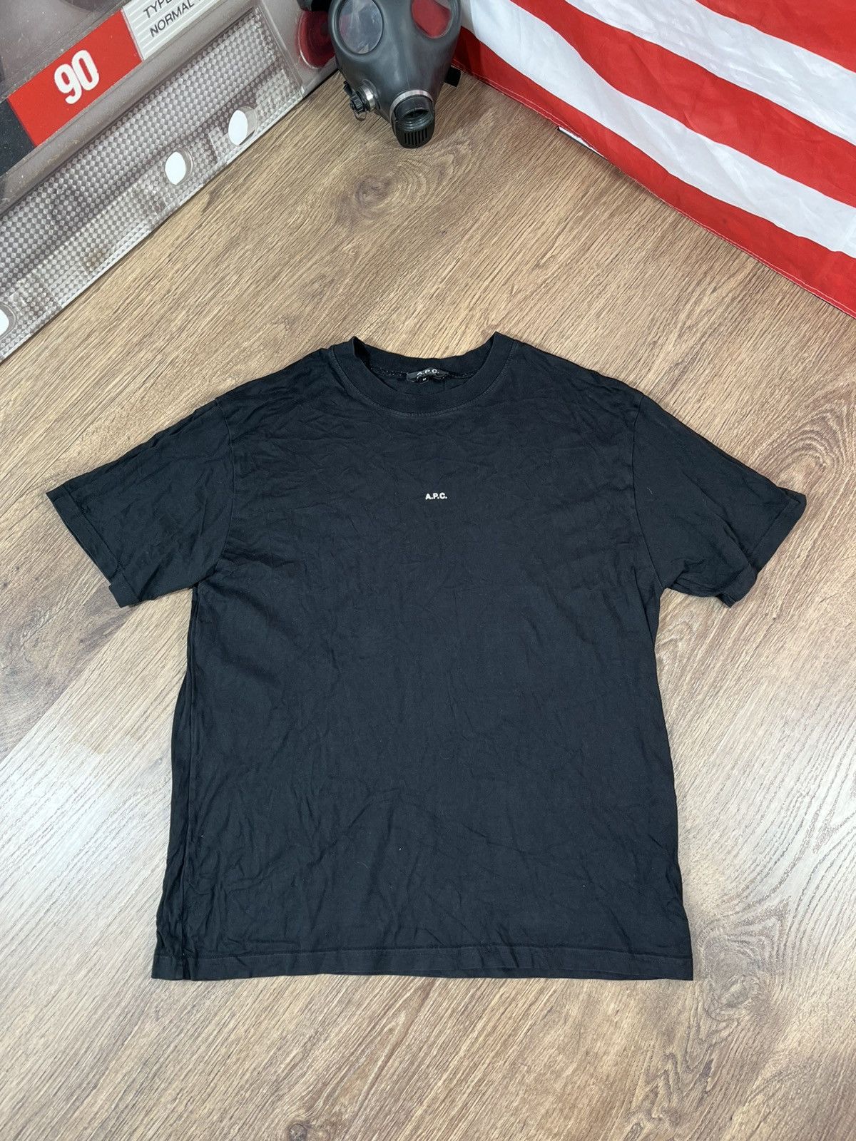 A.P.C. A.P.C. Center Logo T Shirt Size US M / EU 48-50 / 2 - 1 Thumbnail