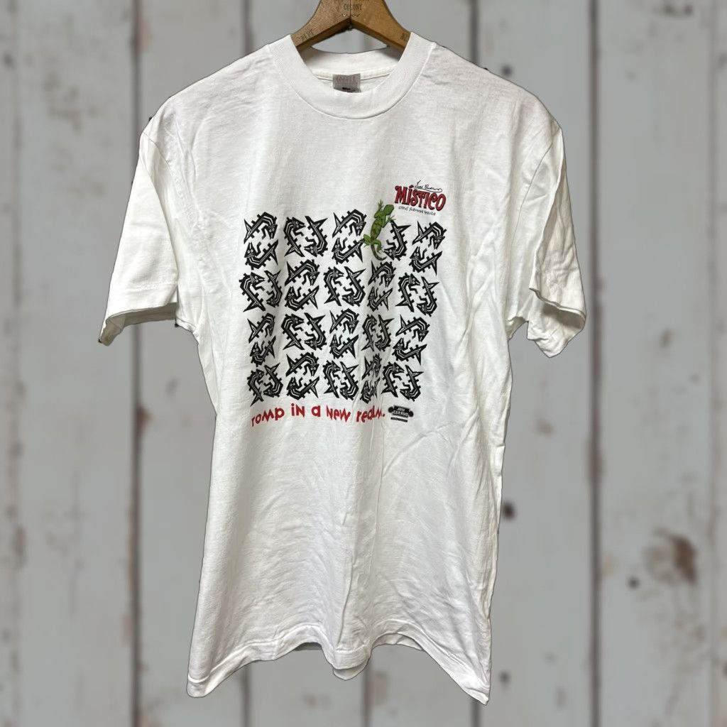 Fruit Of The Loom VINTAGE Mistico Citrus Tequila Jose Cuervo XL White T-shirt Single Stitch Booze Size US XL / EU 56 / 4 - 1 Thumbnail