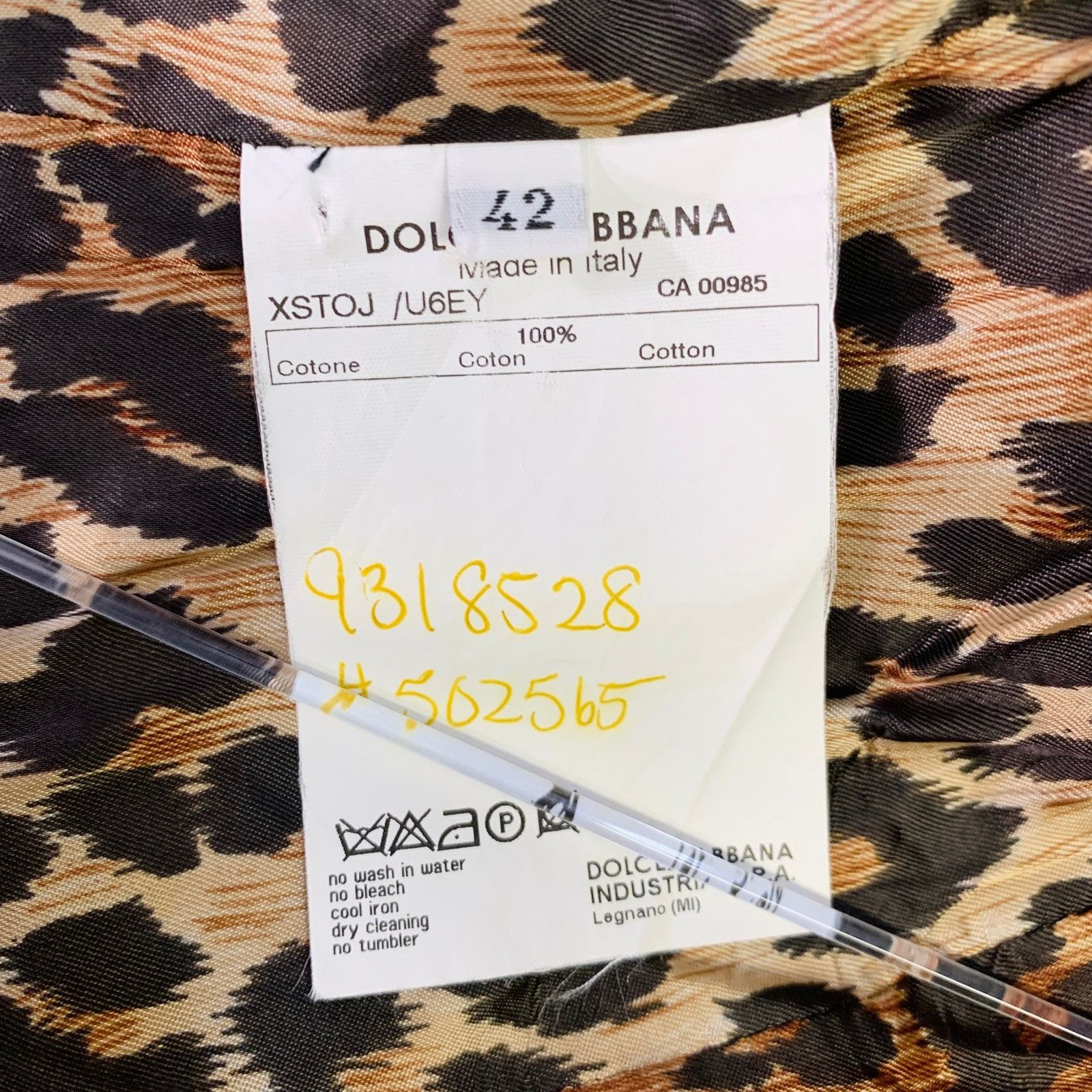 Dolce & Gabbana Size 6 Khaki Cotton Twill Fitted Button Up Jacket Blazer Size M / US 6-8 / IT 42-44 - 10 Thumbnail