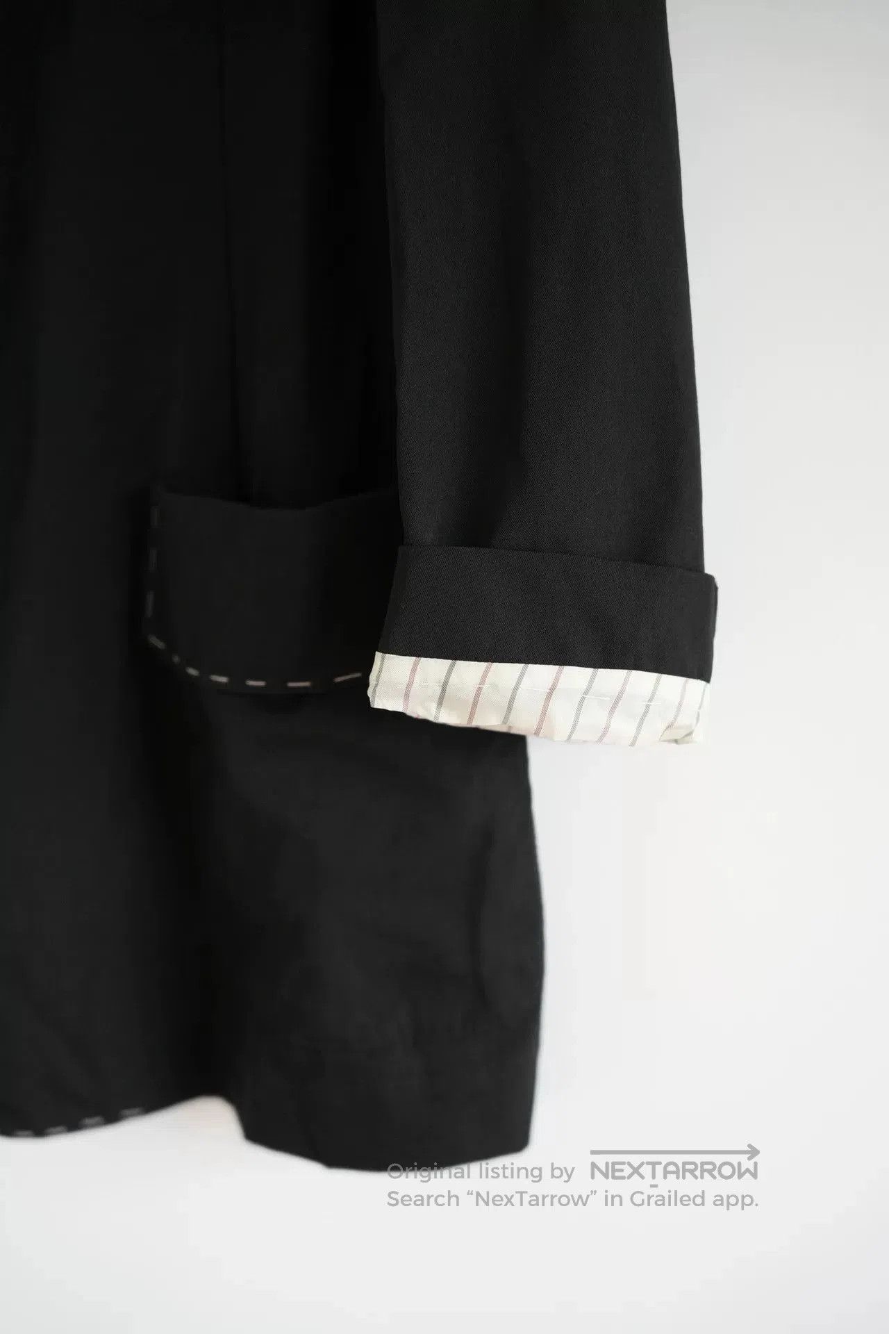 Yohji Yamamoto Yohji Yamamoto Black Tailored Suit Jacket. Size US M / EU 48-50 / 2 - 6 Thumbnail