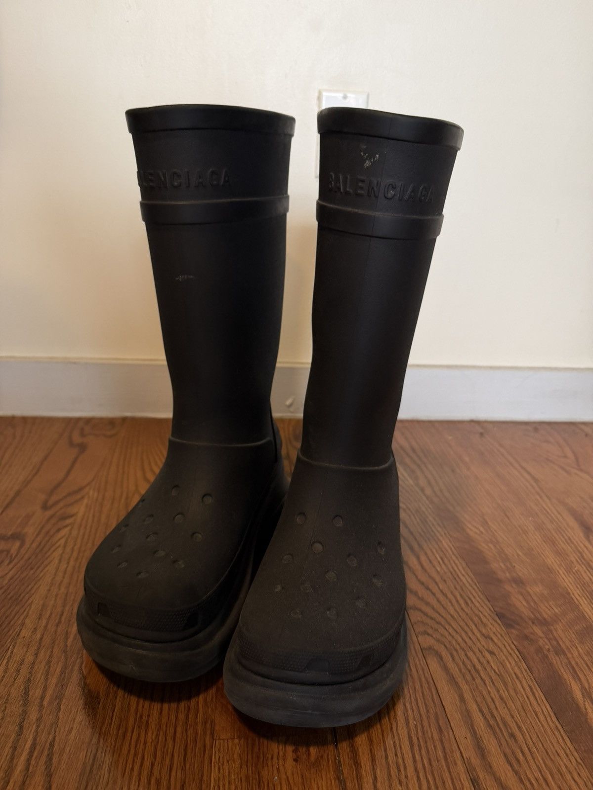 Balenciaga Balenciaga Crocs Boots Size US 11 / EU 44 - 1 Thumbnail