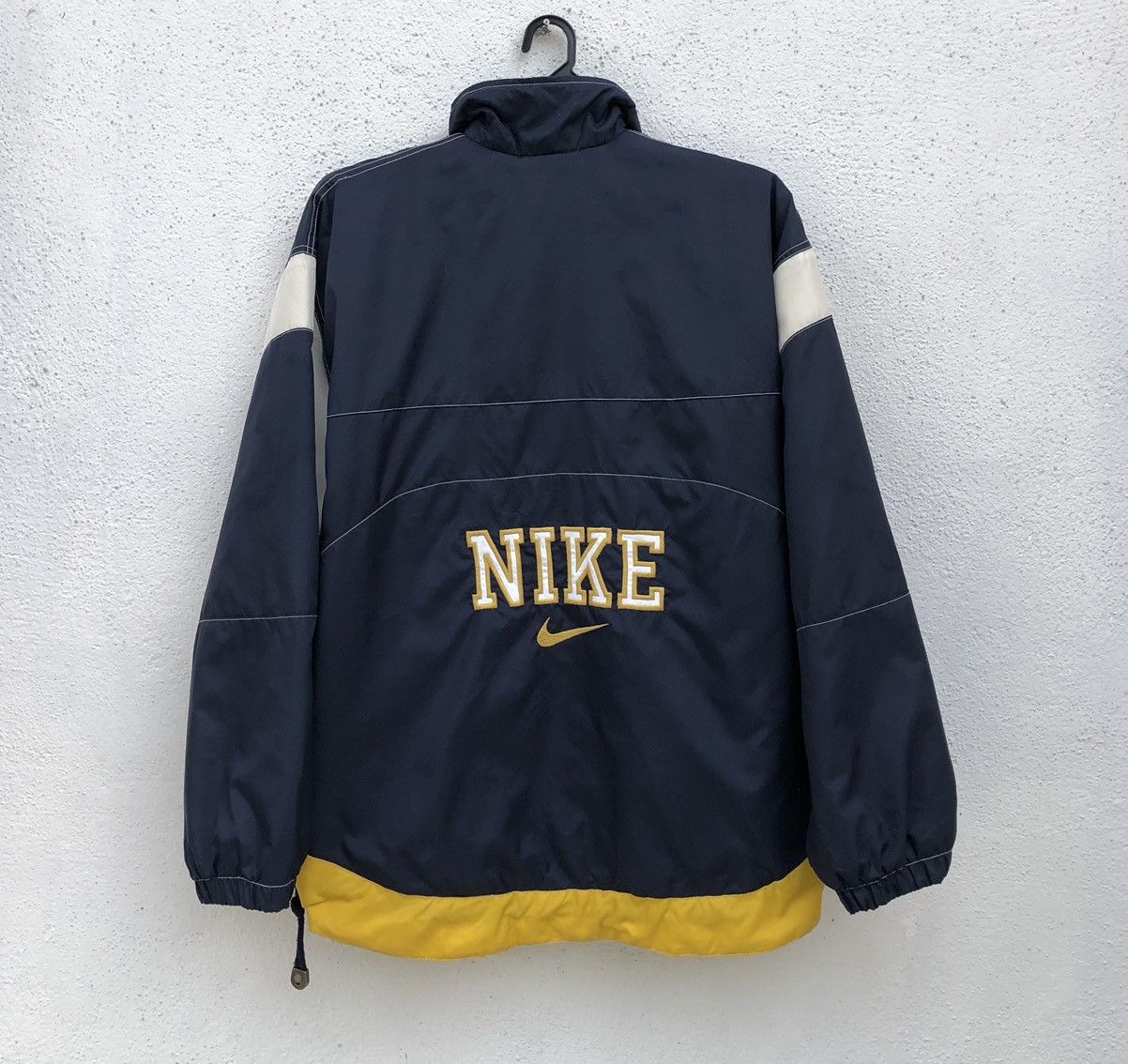 Nike Vintage Nike Nylon Pullover Anorak Half Zip Filled Jacket Size US L / EU 52-54 / 3 - 11 Thumbnail