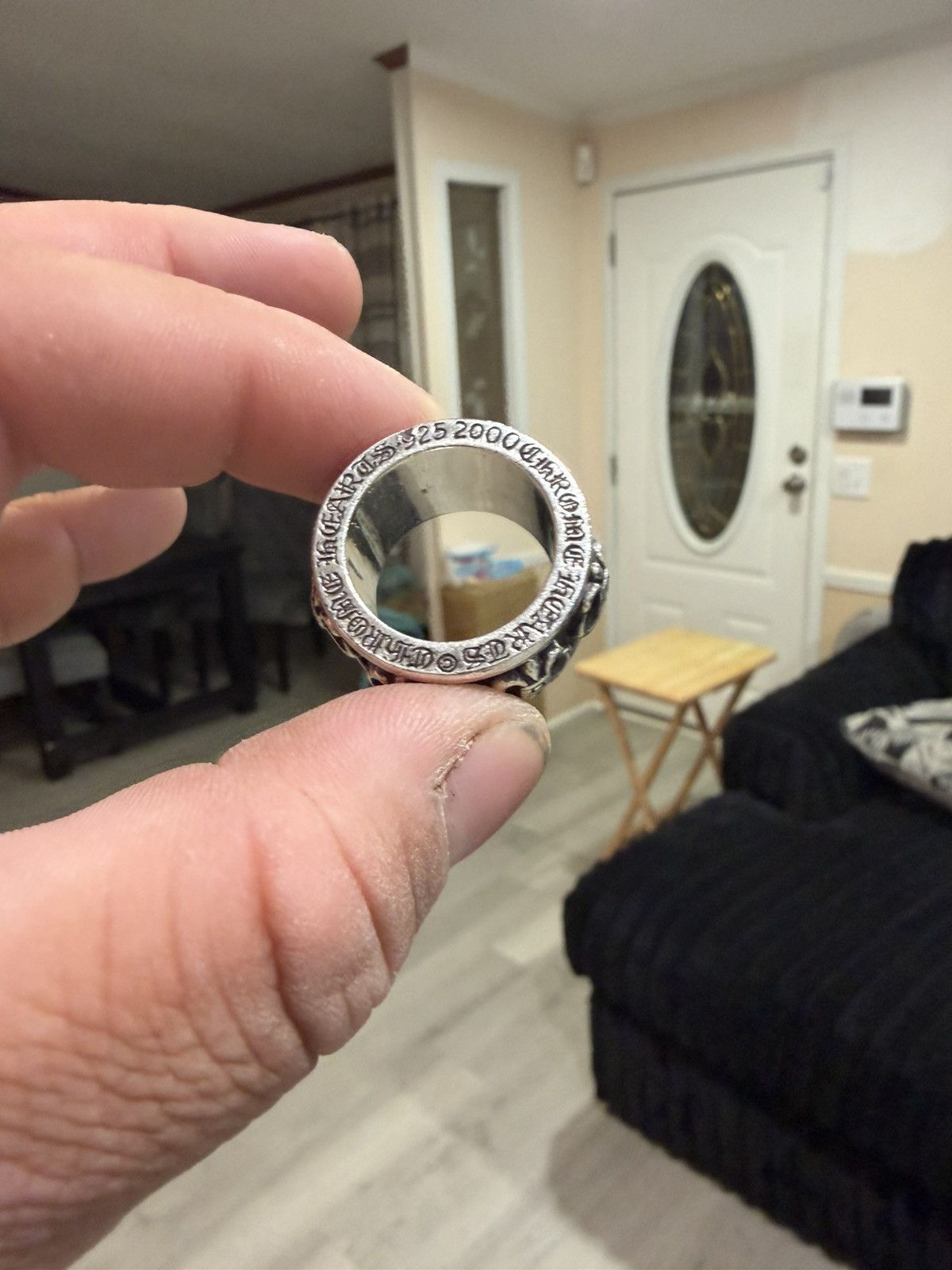 Chrome Hearts Chrome hearts fleur de lis spinner ring Size ONE SIZE - 5 Thumbnail