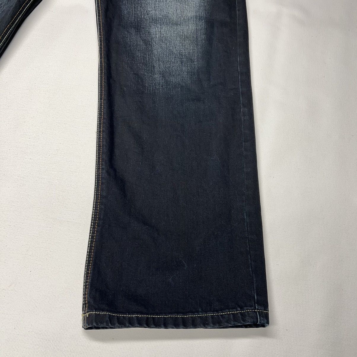 Imperious × Vintage Imperious Delf Jeans Black Denim Lost Souls Pocket Y2K Size US 38 / EU 54 - 3 Thumbnail