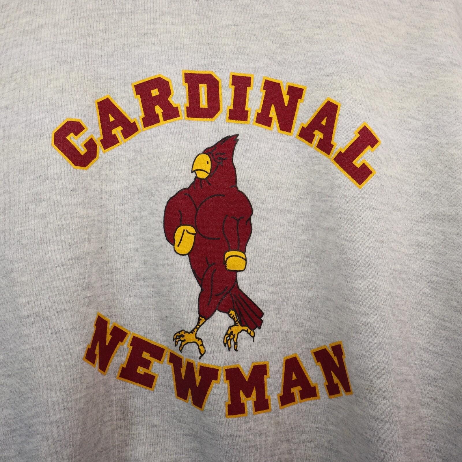 Jerzees Sweater XL Cardinal Newman VTG Grey Heather Granola Jerzees Size US XL / EU 56 / 4 - 1 Thumbnail